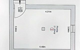 Casă individuala cu 5 camere garaj și pivnita in Turnisor - Schiță 19