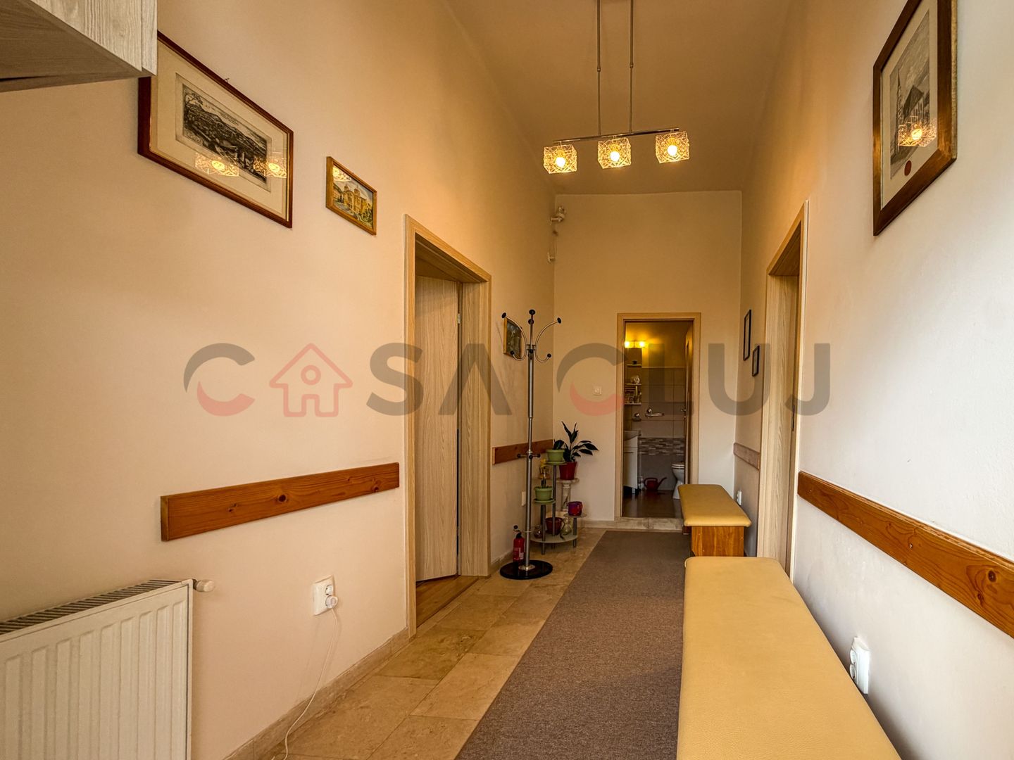 2 camere, zona centrala, finisat modern-locuinta sau birou - Poză 5
