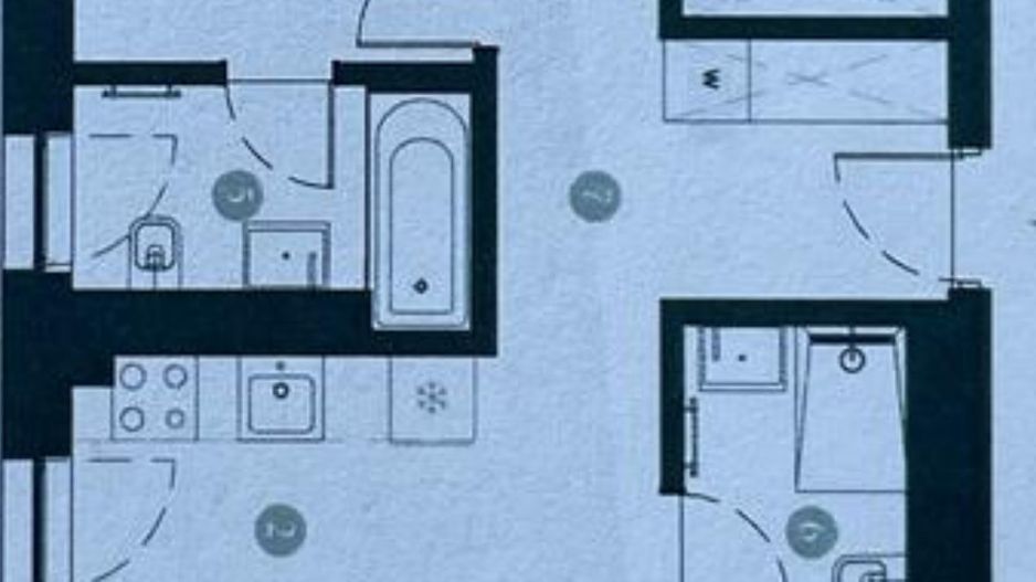 Apartment 3 camere cu terasa de 46 mp - Poză 7