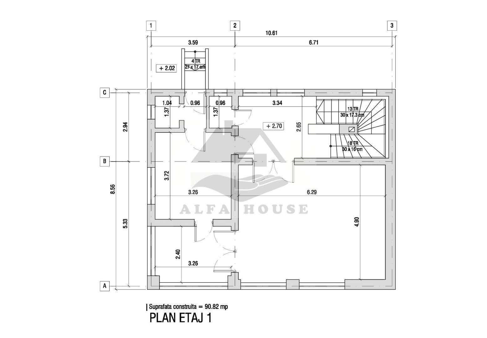 Casa deosebita cu 6 camere in  Centrul Brasovului - 210 mp - Poză 22
