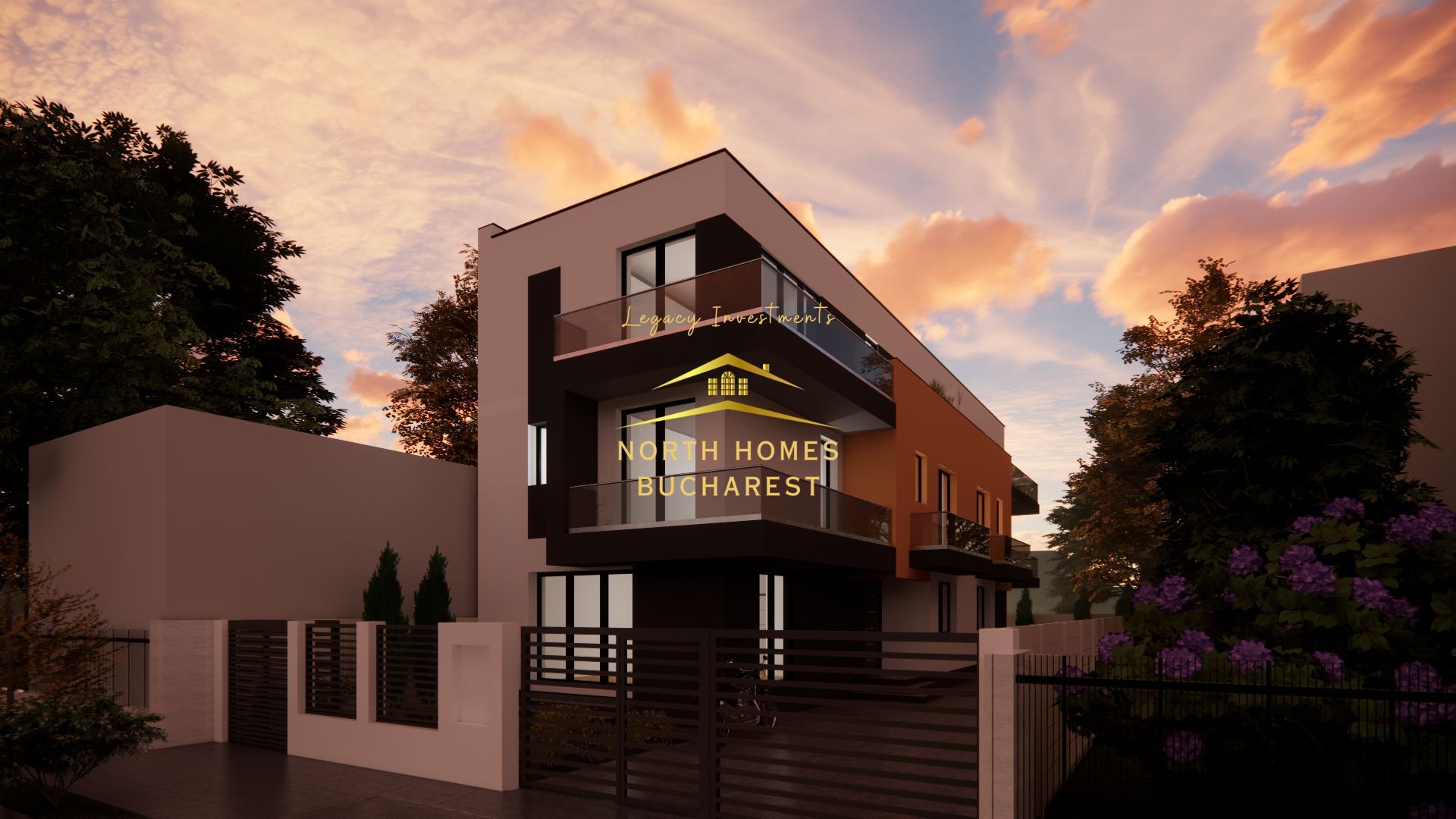 Vând vila în duplex 4 camere, 3 dormitoare, 4 bai, 2 locuri parcare - Poză 4