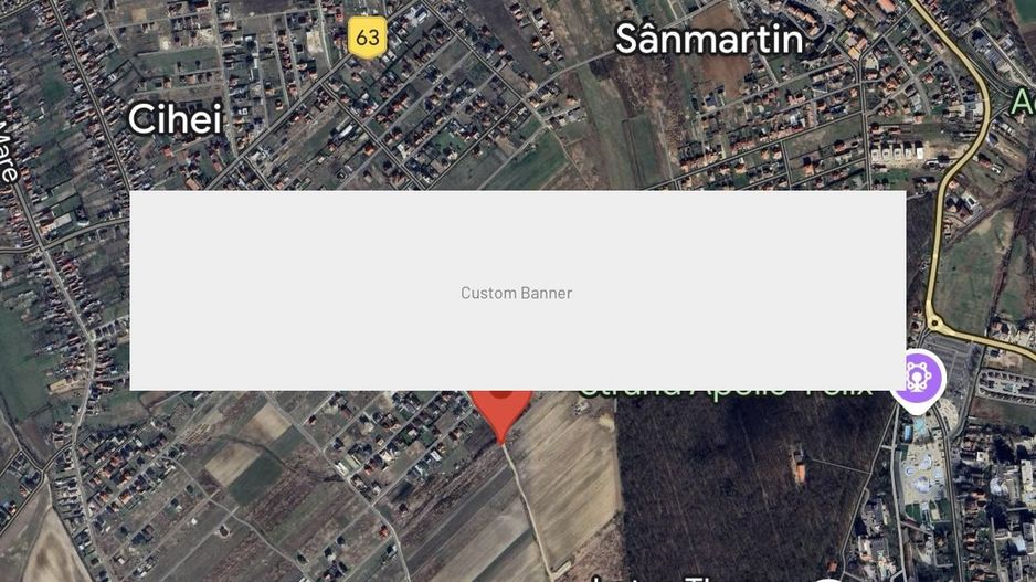 Teren intravilan Sanmartin de colt P+4 - Poză 2