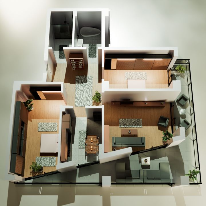 Exclusiv - Tomis Nord /Perpetum Residence III -  Apartamente cu 2 și 3 camere, confortul la care ai visat! - Poză 23