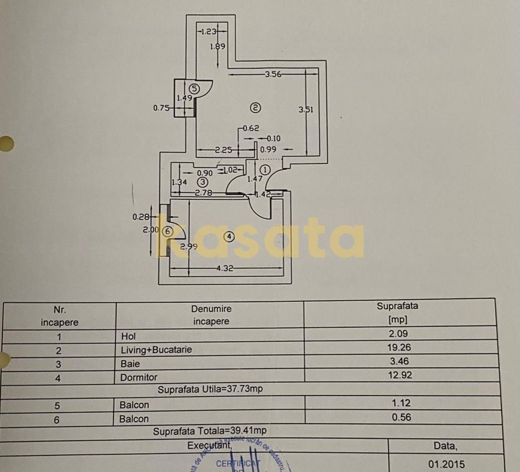 studio 2 camere I Cosmopolis I mobilat si utilat - Poză 13