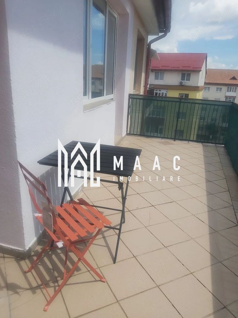 Apartament 2 camere decomandat | Ștrand, Sibiu | 57 mp, terasă - Poză 1