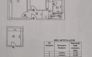 Apartament 2 camere Baneasa | Centrala Proprie - Schiță 11