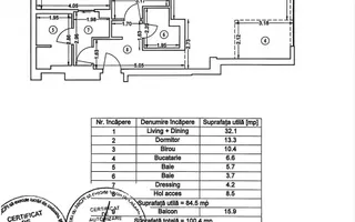 Apartament 3 camere | Floreasca | Loc de parcare + Boxa - Poză 21