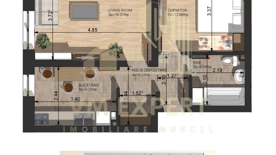 APARTAMENTE NOI IN CAMPULUNG (PROIECT IMOBILIAR 2025) - Poză 9