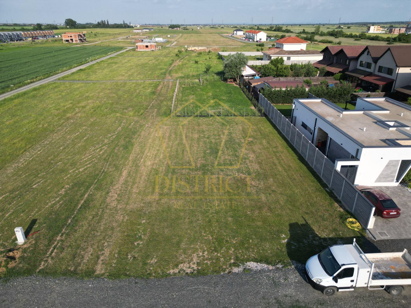 Teren de 509mp, pentru casa individuala sau duplex | Giroc - Poză 1