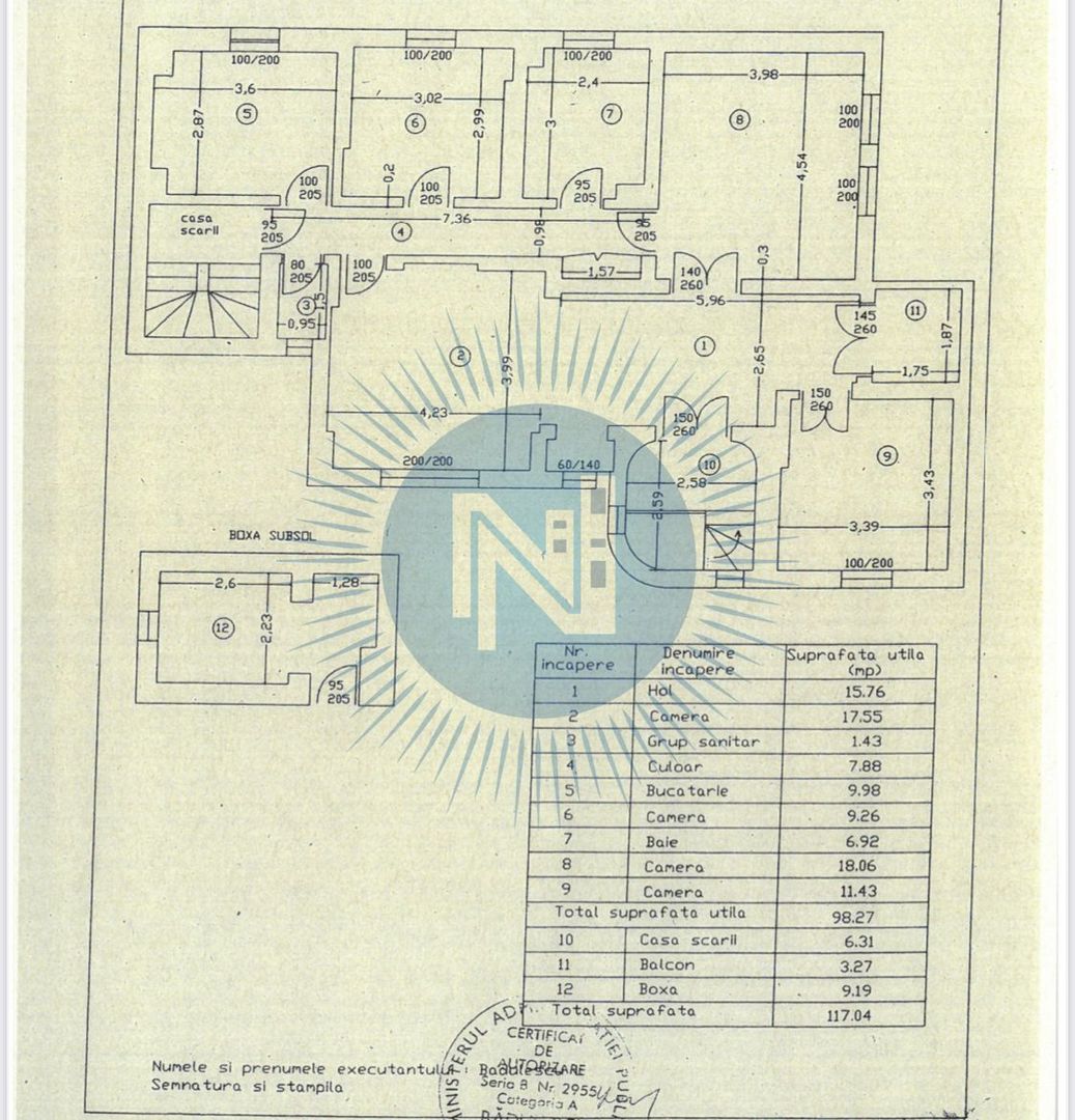 Spatiu in vila 200 mp utili Dorobanti Capitale - Schiță 10