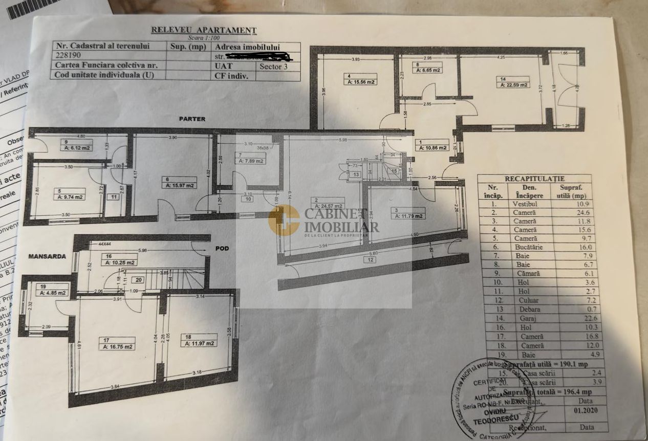 Casa individuala 6 camere I P+M I 190 mp utili | Creditabil - Schiță 46