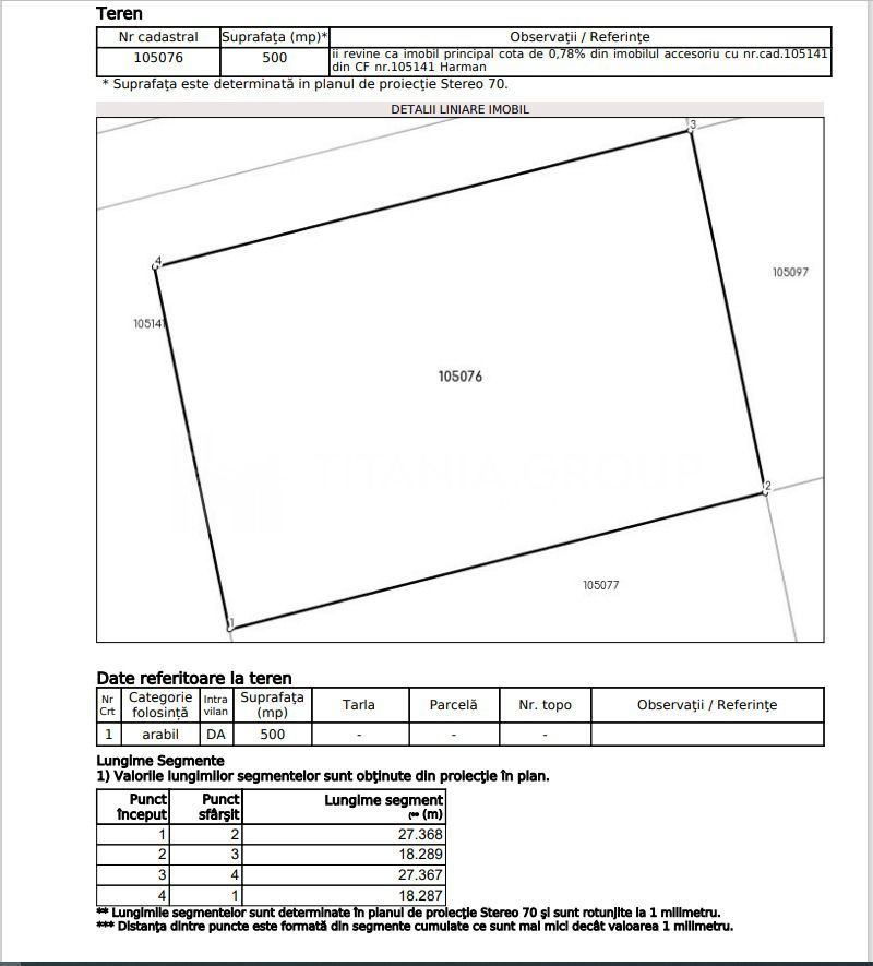 Teren intravilan, zona de case, COMISION 0 - Harman, Brasov - Poză 11