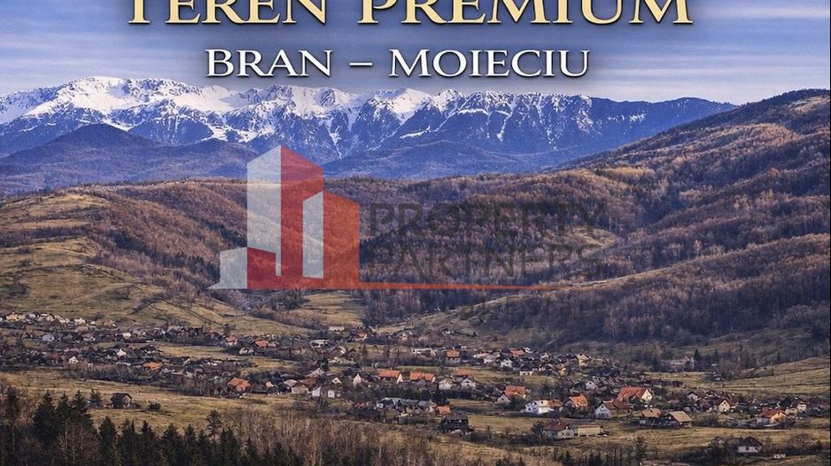 Teren Bran | 3.520 mp | Vedere Bucegi & Castelul Bran - Poză 1