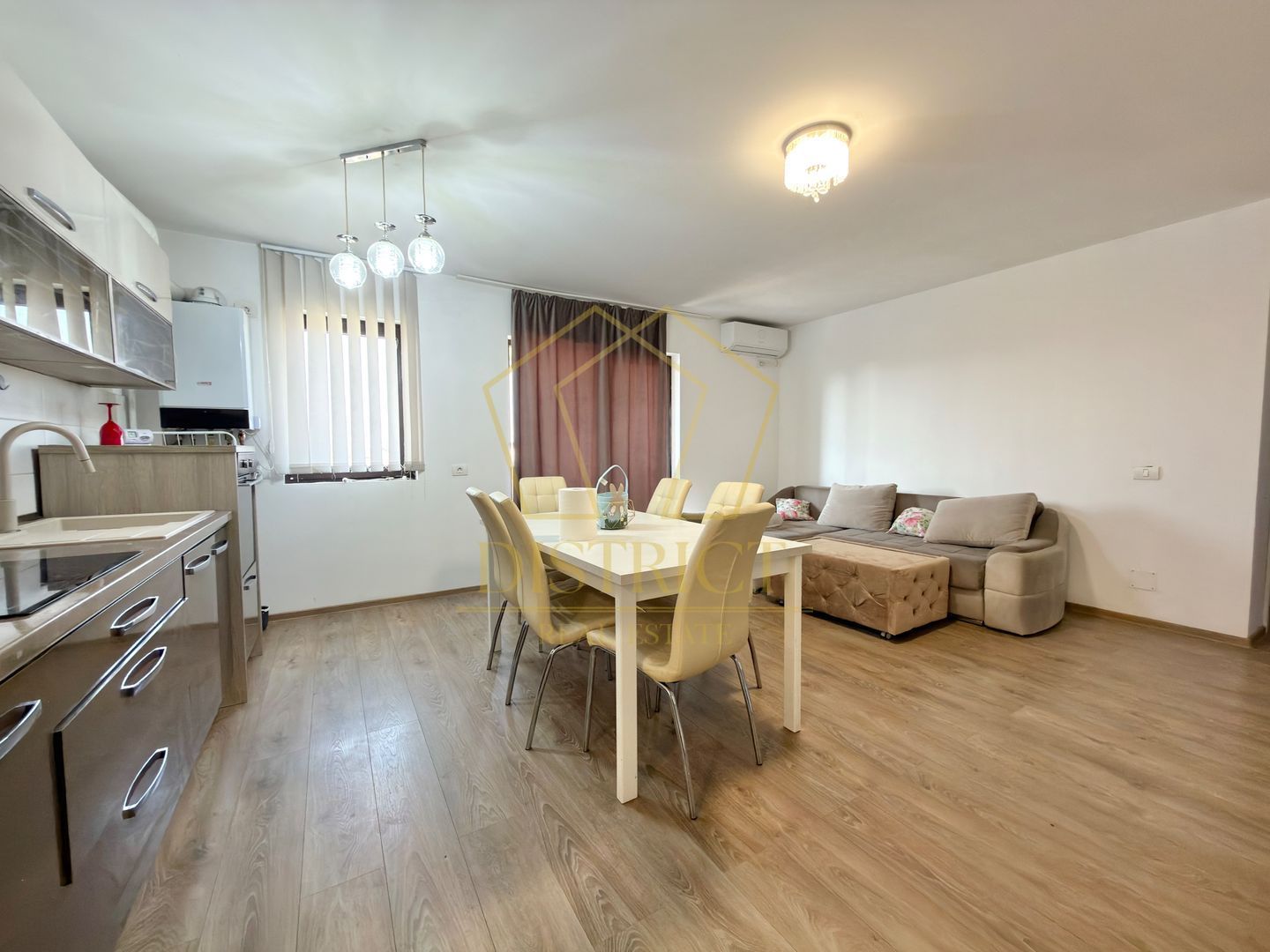 Apartament cu 3 camere complet mobilat si utilat la etajul 2 in Giroc - Chisoda. - Poză 4