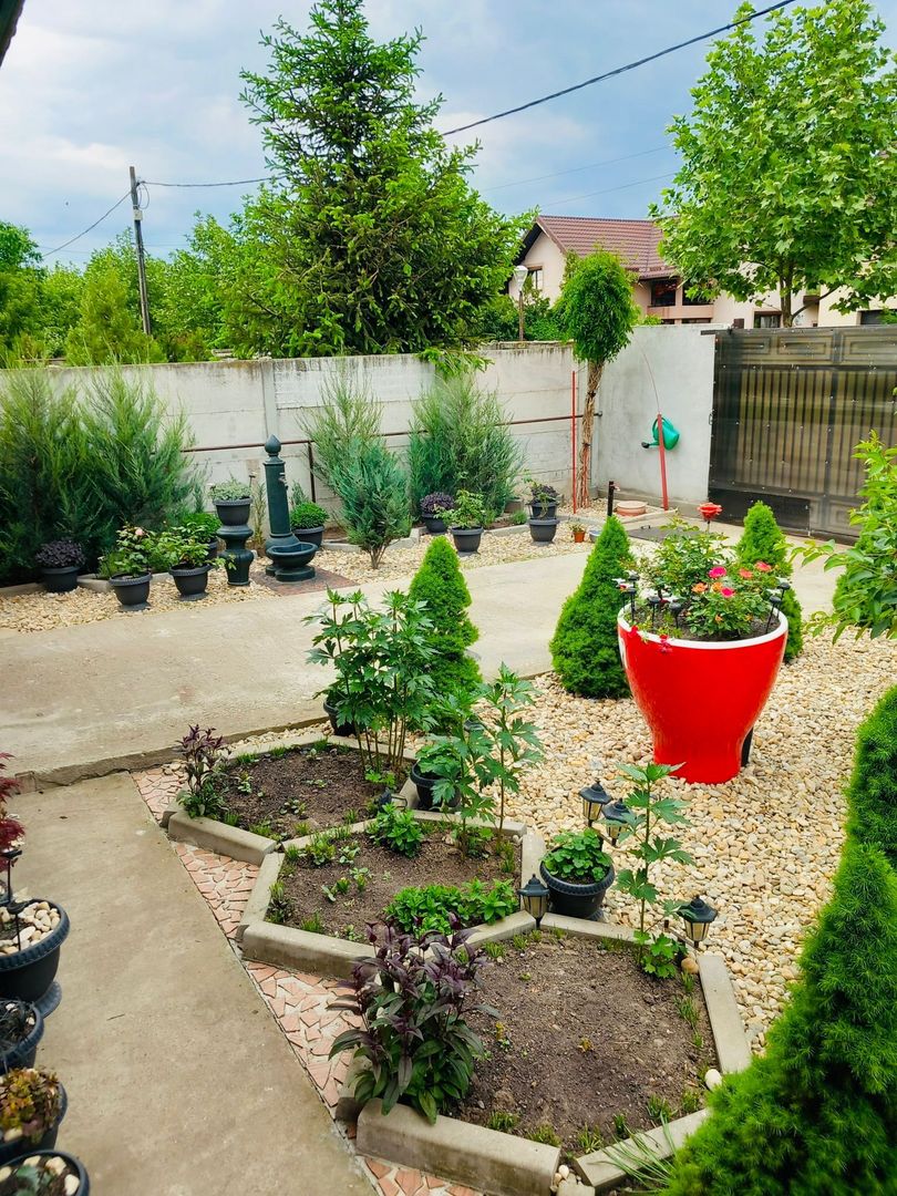 Parter cu structură pentru etaj, curte amenajată și organizare impeca - Poză 5