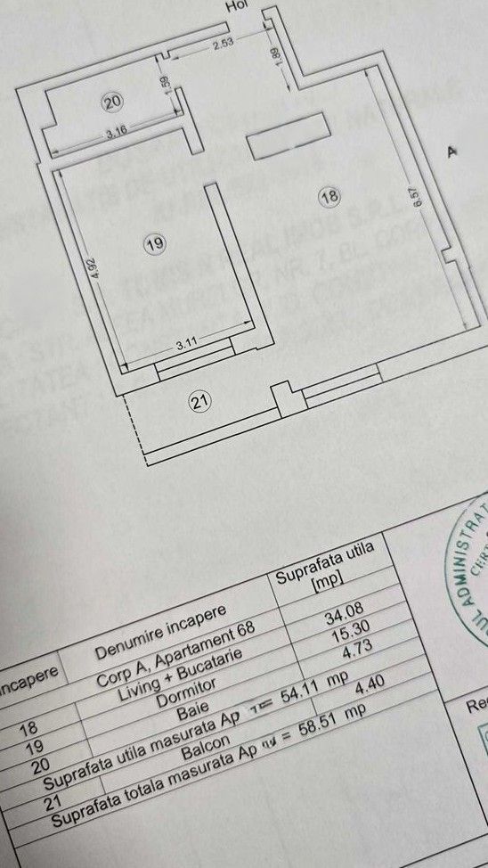 Apartament 2 camere open space, Euromaterna, Constanța - Poză 8
