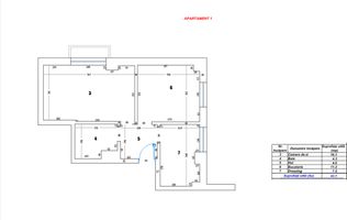 apartament bliateral, decomandat, zona centrala