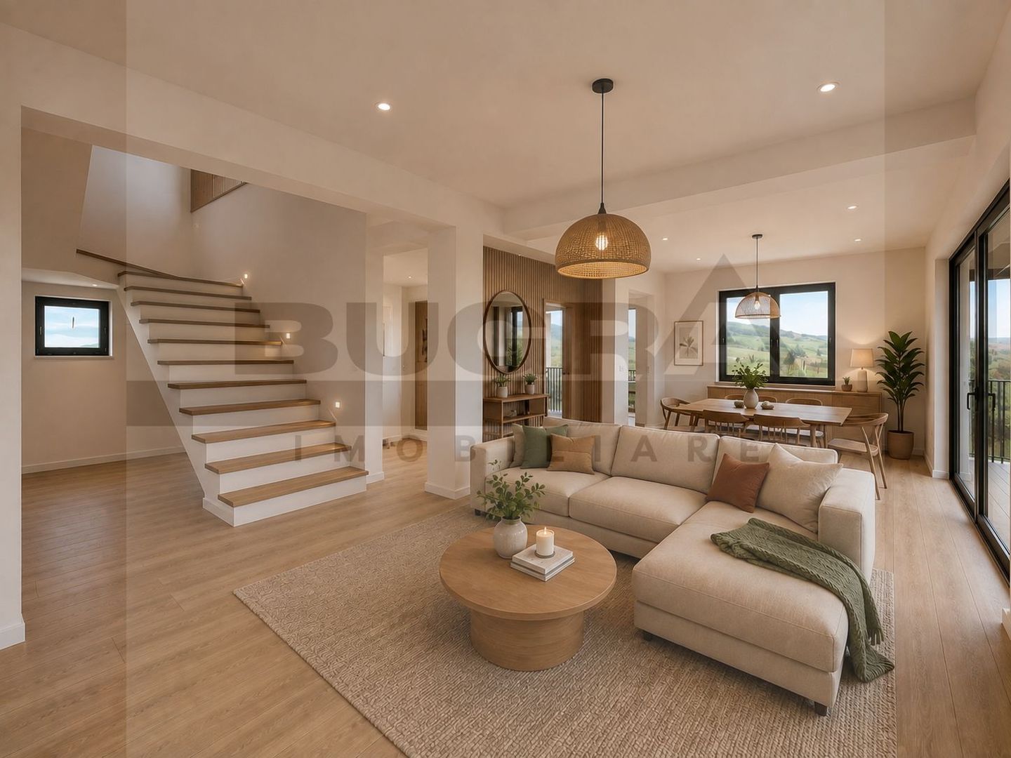 Casa individuala de 120mp, teren 500mp, finisata modern, zona Chinteni - Poză 14