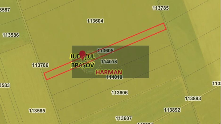 Teren 5,876mp Harman - Extravilan - Poză 1