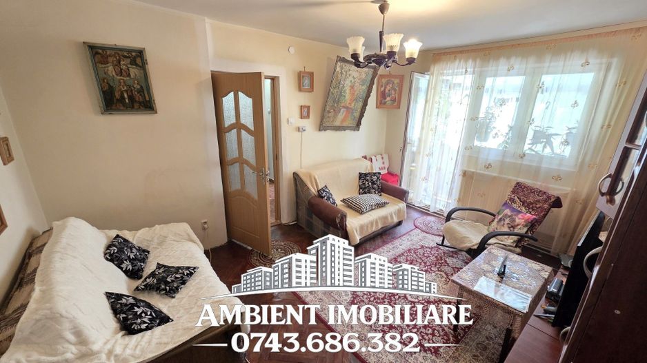 Apartament cu 2 camere, ETAJ 3, mobilat și utilat, VASLUI - zona NORD; - Poză 2
