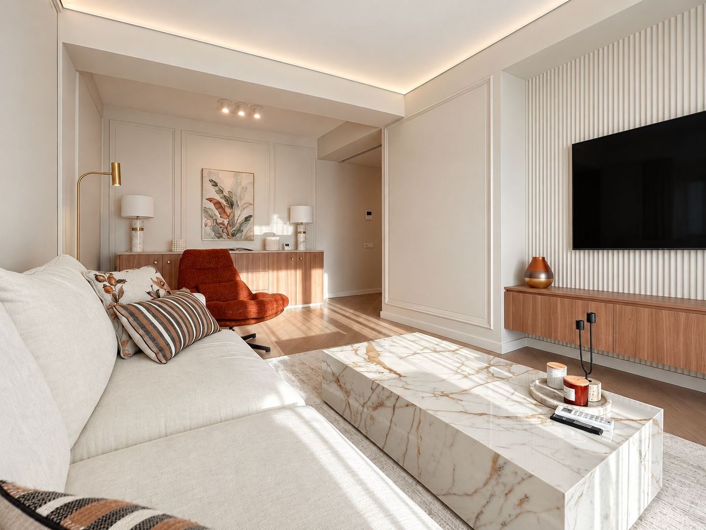 Chirie I Apartament 2 Camere I Mobilat Designer I Luminos I Parcare - Poză 4