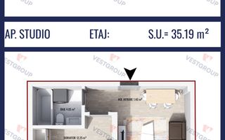 Apartament 1 camere Proiect Weiner 5 Chiajna Vest Group - Poză 10