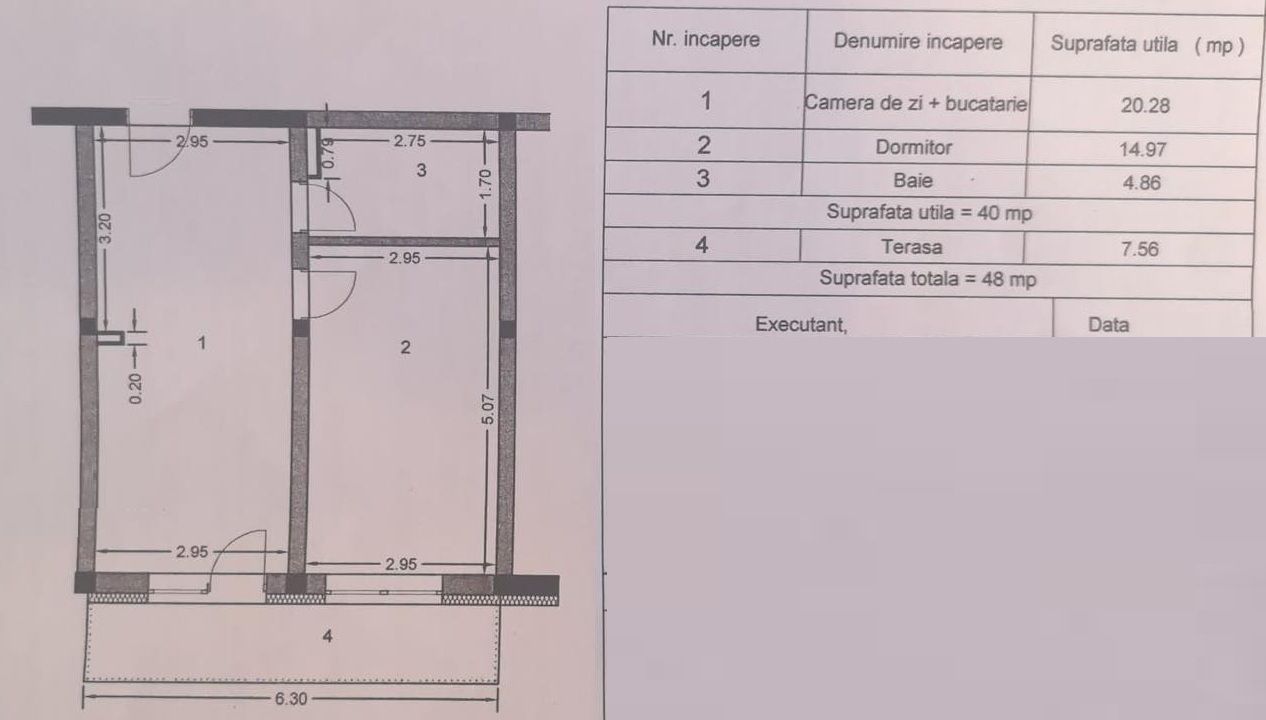 Apartament complet mobilat zona rezidentiala Subcetate - Poză 12