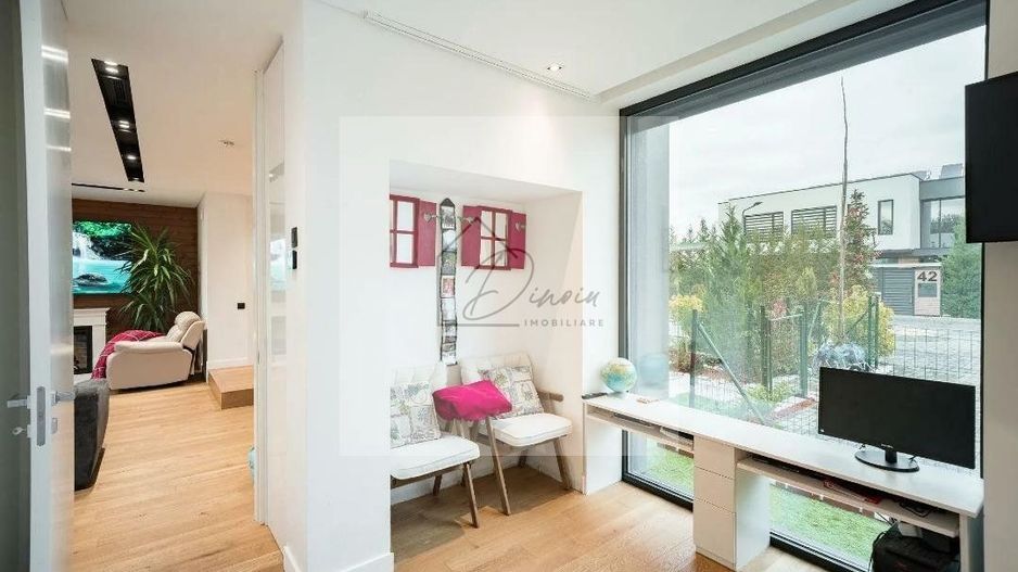 Vila pasiva (verde) de lux 4 camere Complex Amber Gardens Tunari - Poză 5