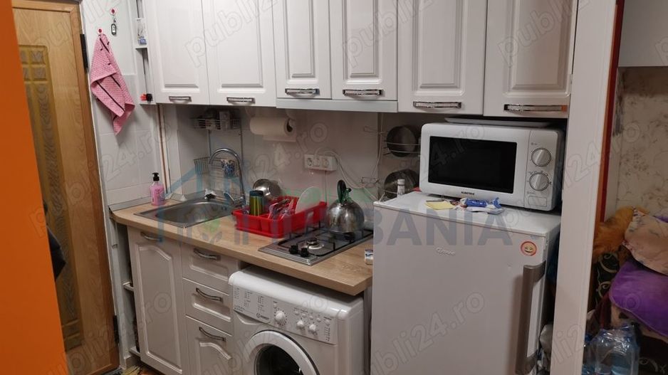 Garsoniera mobilata și utilata tip cameră de cămin cu baie proprie - Poză 5