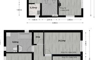 Casa individuala 4 camere 2 bai si teren 573 mp in Bavaria Park - Poză 15