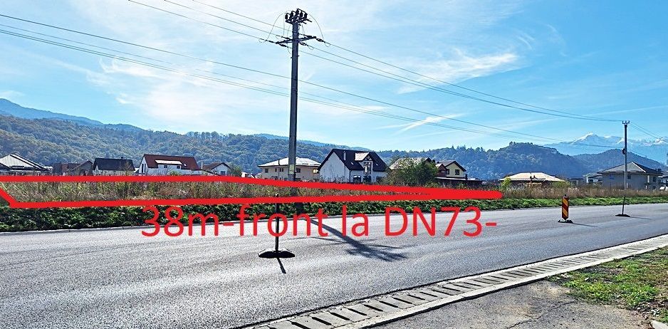 Intrare in Rasnov dinspre Brasov, zona de case noi, teren de 1976mp,  80 euro/mp - Poză 2