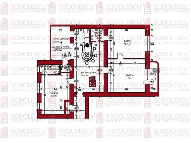 Apartament 4 camere zona Medicina - Poză 3