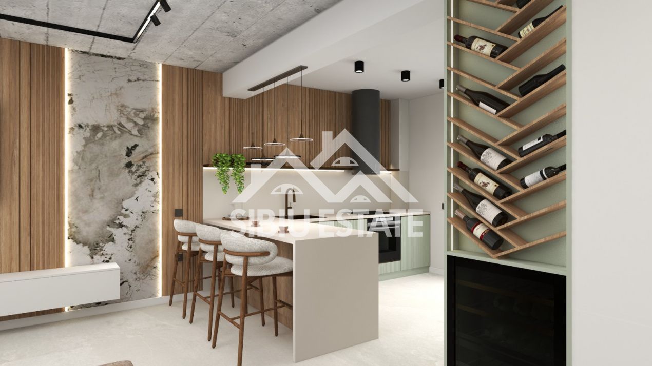 Casa 4 camere, 3 bai, garaj si curte larga, Sibiu Selimbar - Poză 3