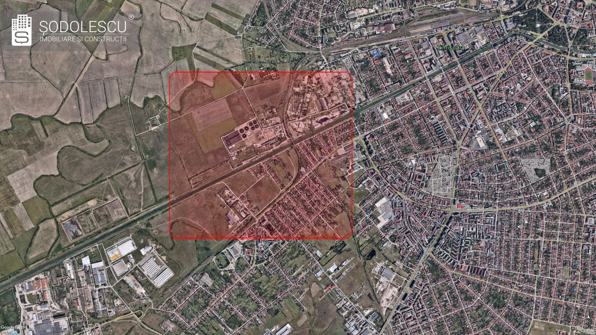 Teren 8,800 mp zona Freidorf /canalul Bega - Poză 6