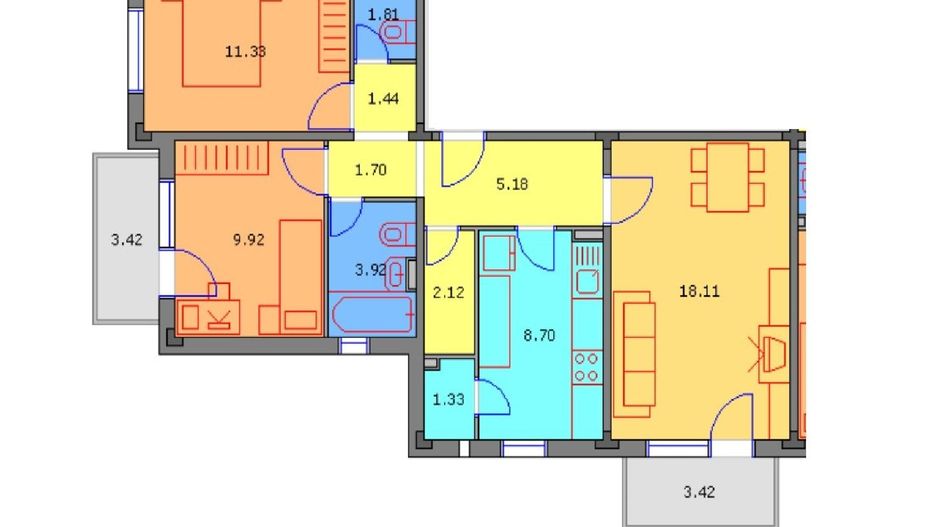 De vanzare apartament 3 camere Apusului - Poză 9