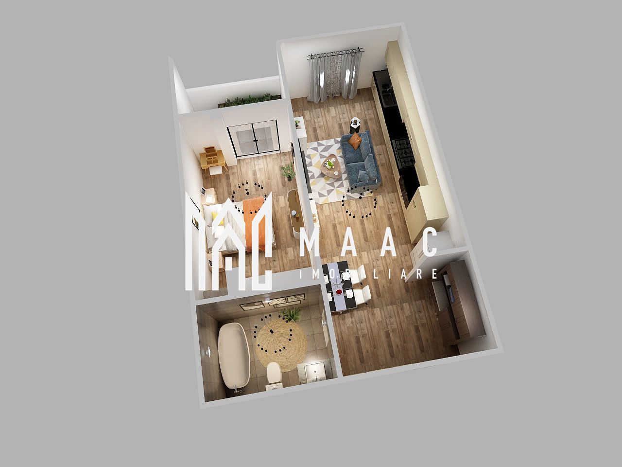 Comision 0% | Apartament 2 camere | Etaj 2 | Lift |  Zona Turnisor - Poză 2