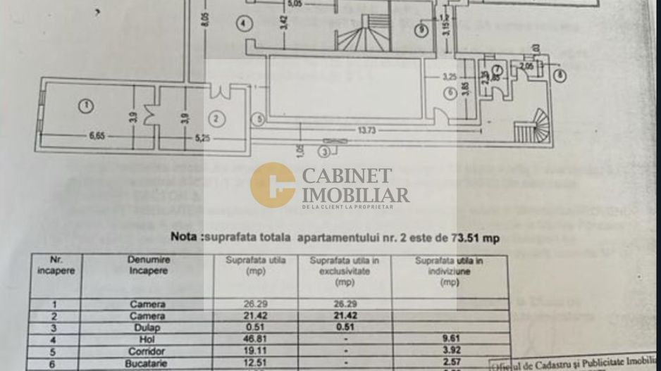 Centru Vechi | 2 camere | Expertizat si Neincadrat in clasa de risc - Poză 9