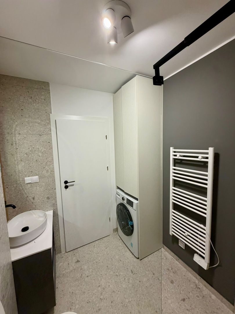 Apartament 2 camere ULTRAFINISAT 50 mp - Parcare subterana - Prima închiriere - Poză 9