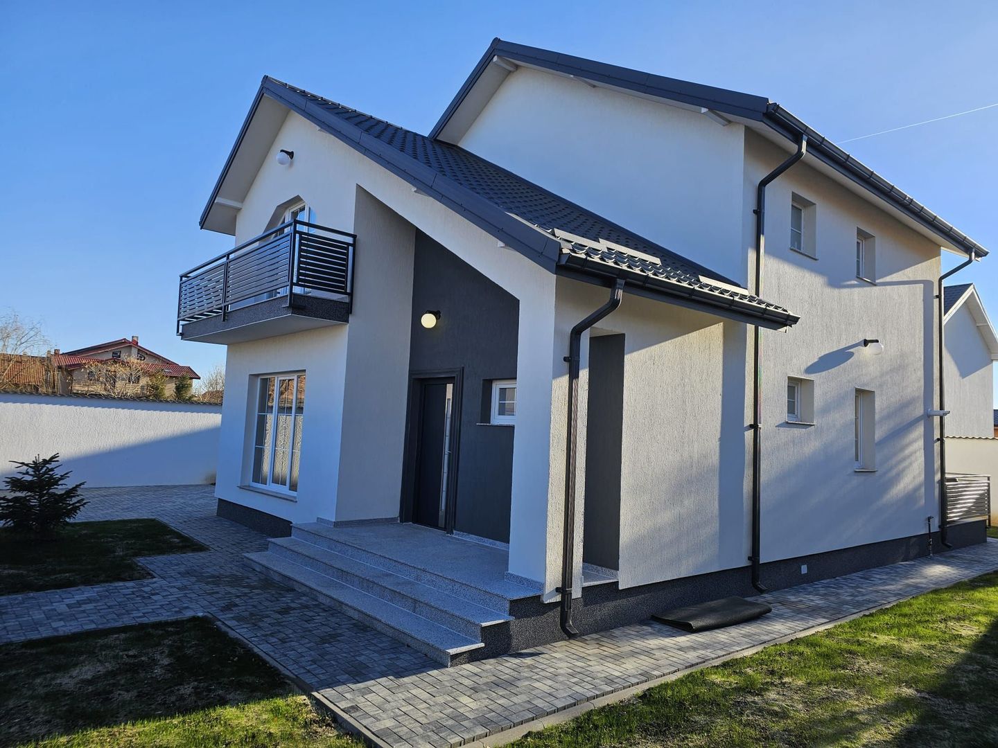 CASA INDIVIDUALA BRAGADIRU, TOATE UTILITATILE, CURTE 242 MP, COMIS 0% - Poză 41