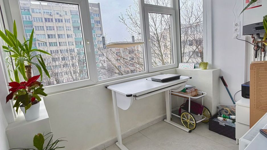 Apartament 2 camere,50mp+balcon,mobilat si utilat,lift nou - Poză 6