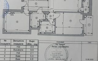 Bloc nou, sectiune mare, apartament 3 camere cu semineu, terasă mare si garaj - Poză 4