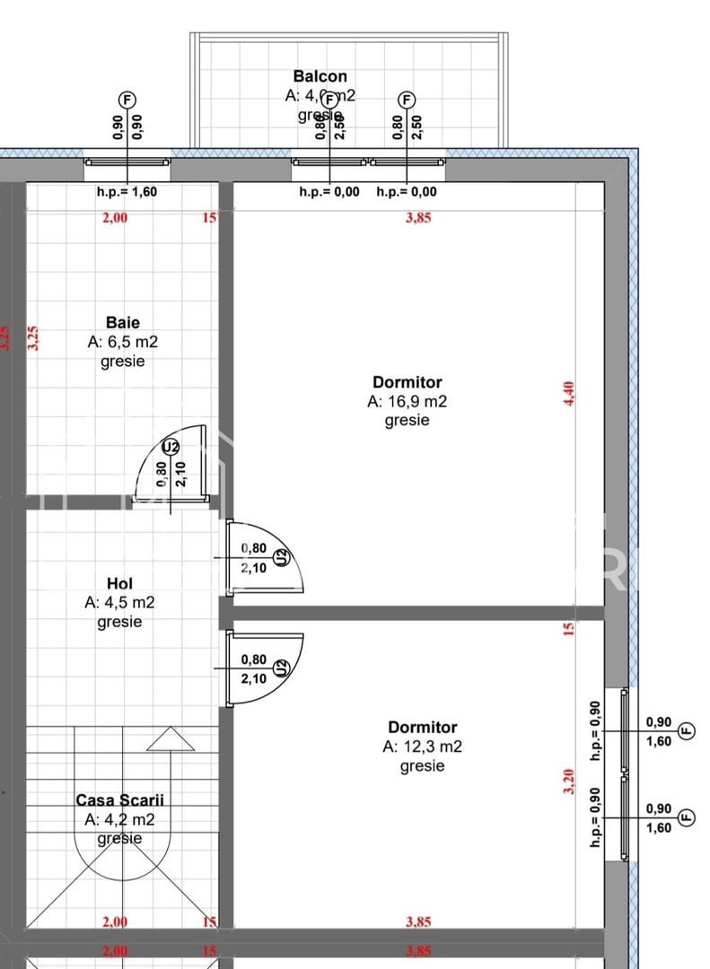 Casa cu 4 camere LA CHEIE in Calea Cisnadiei, zona Casa de Apa - Schiță 11