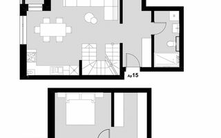 Apartament cu 4 camere pe 2 nivele. 108 mp utili. Comision 0% - Poză 20