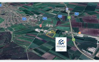 DE VÂNZARE – Teren Extravilan și Intravilan 8,24 ha – Pecica, Județul - Poză 3