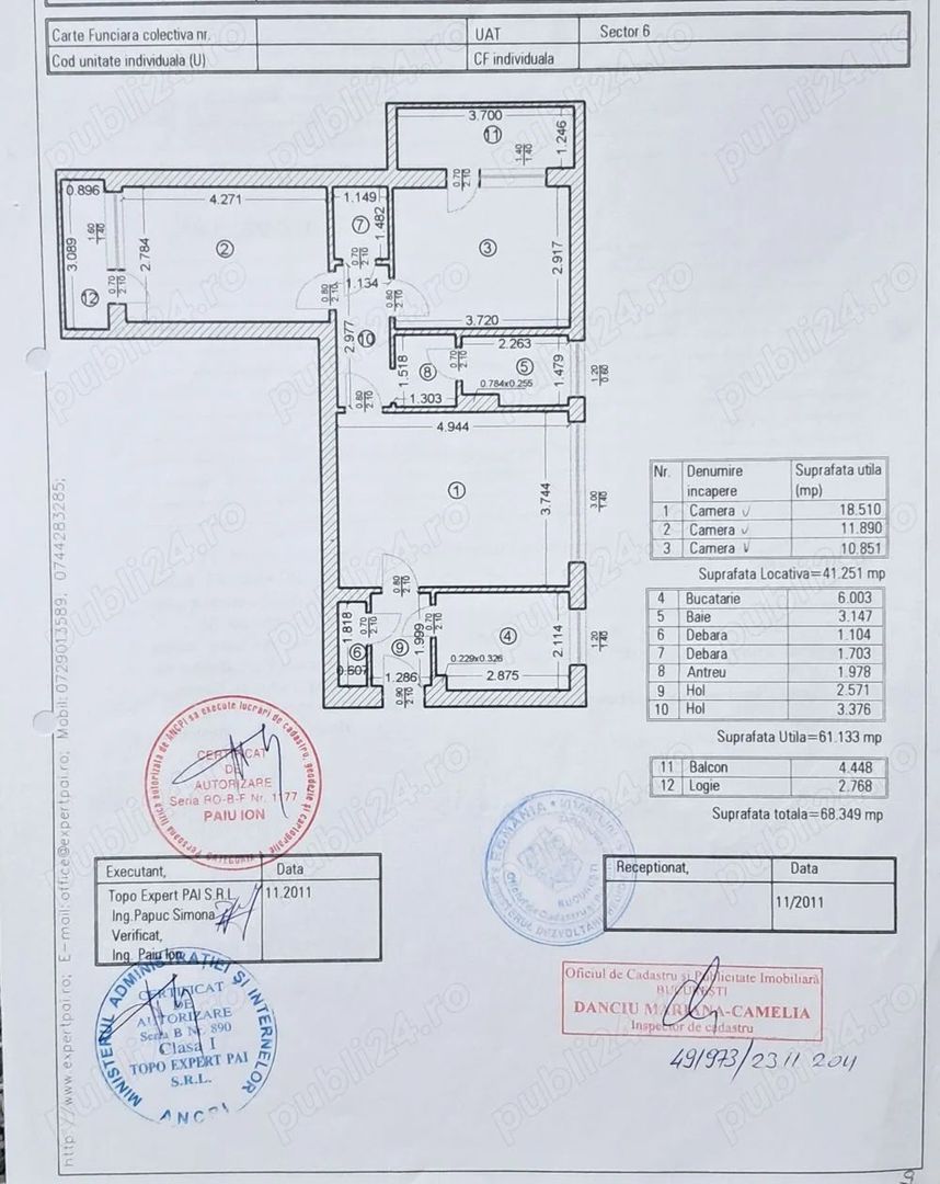 SUPER OFERTA! APARTAMENT MODERN 3 CAMERE METROU ROMANCIERILOR COMISION O!!! - Poză 12