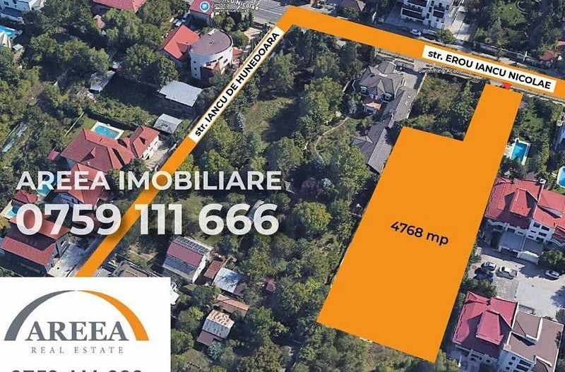 Teren 4768 mp cu deschidere la Erou Iancu Nicolae - Poză 3