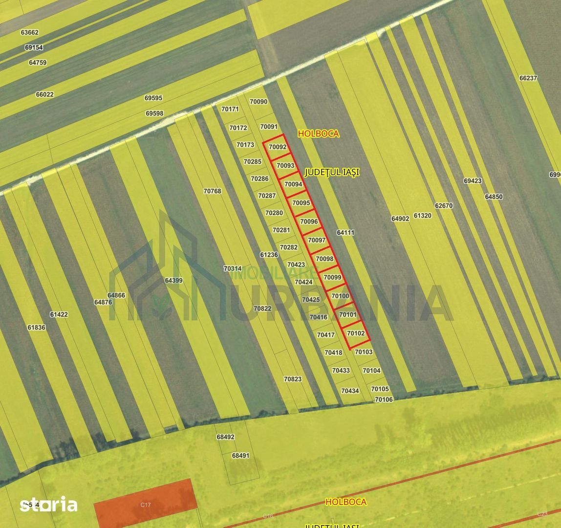Teren intravilan parcelat pentru locuință sau investiție, Holboca Dancu - Poză 4