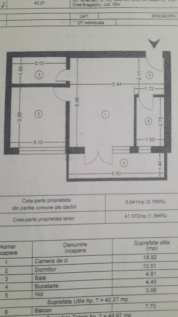 Aparatment 2 camere Bragadiru Loc de Parcare - Poză 8