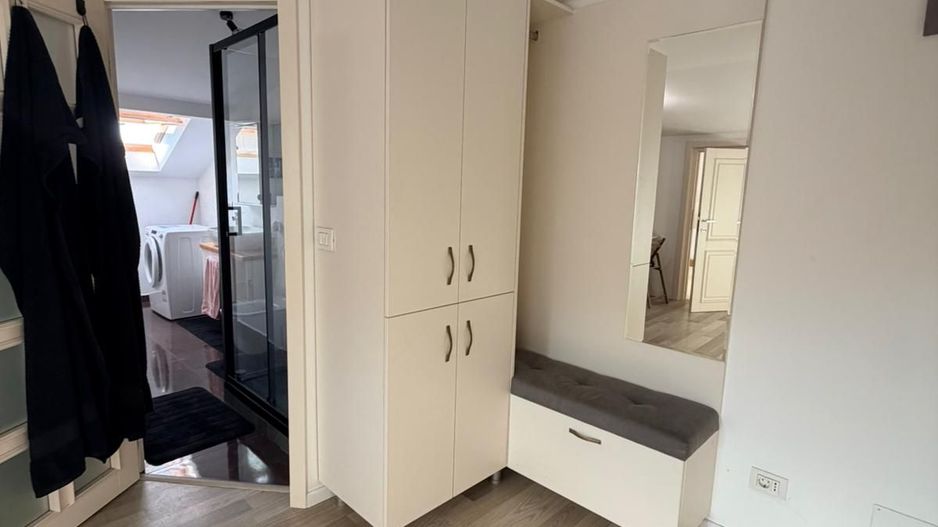 Apartament 70.55 mp, complet mobilat, ultimul nivel + balcon 7.87mp - Poză 8