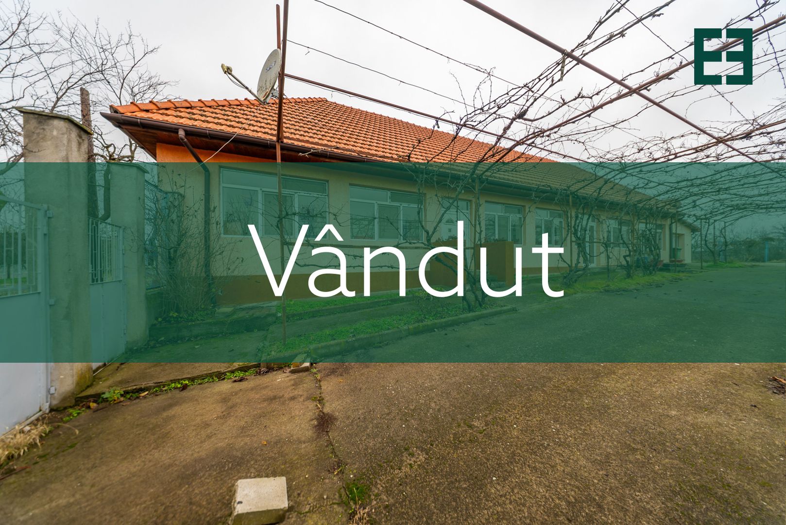 Vândut - Casă rustică cu teren 2448 mp – Seceani – Timiș - Poză 1
